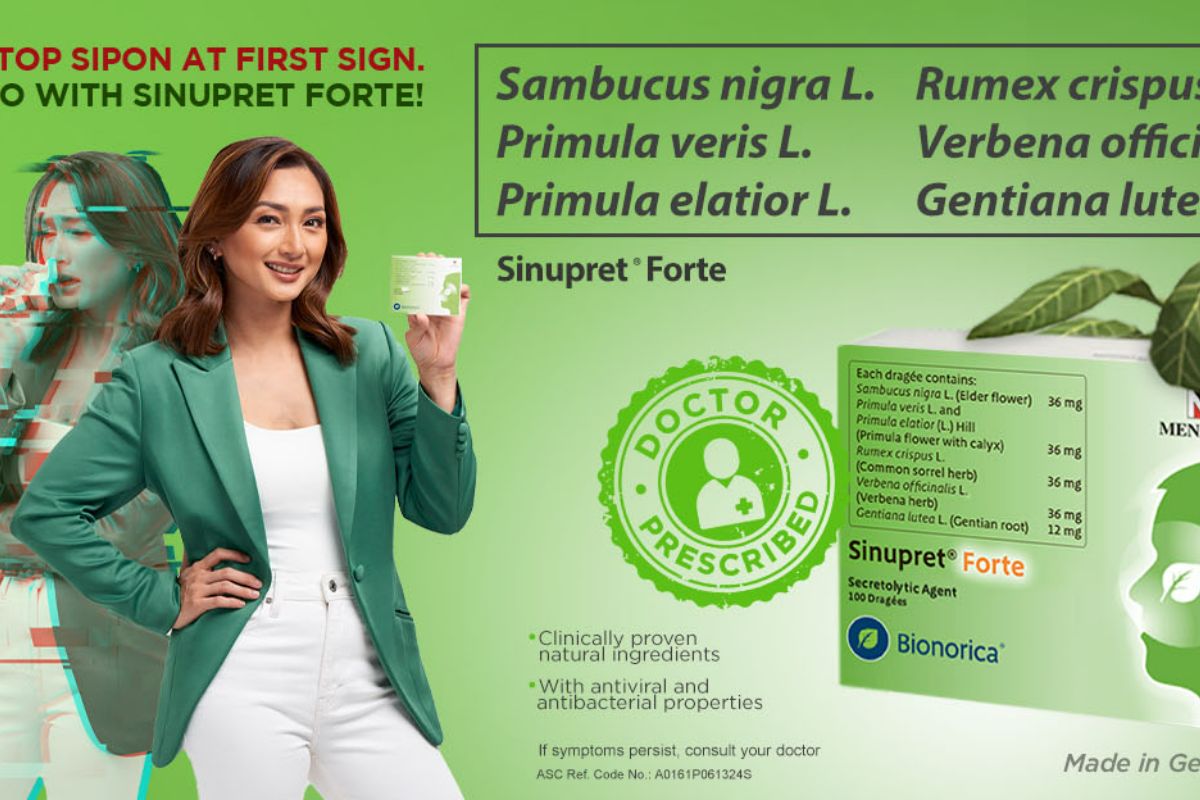 A Natural Fit: Iya Villania and Sinupret’s Shared Journey to Health